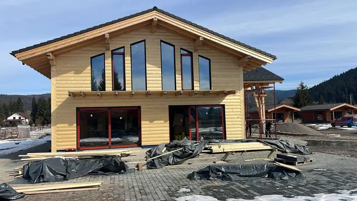 Proiect din lemn realizat de echipa DG WoodenHouse, imaginea 19