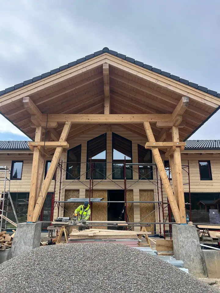 Proiect din lemn realizat de echipa DG WoodenHouse, imaginea 21