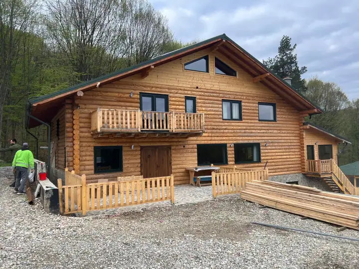 Proiect din lemn realizat de echipa DG WoodenHouse, imaginea 44
